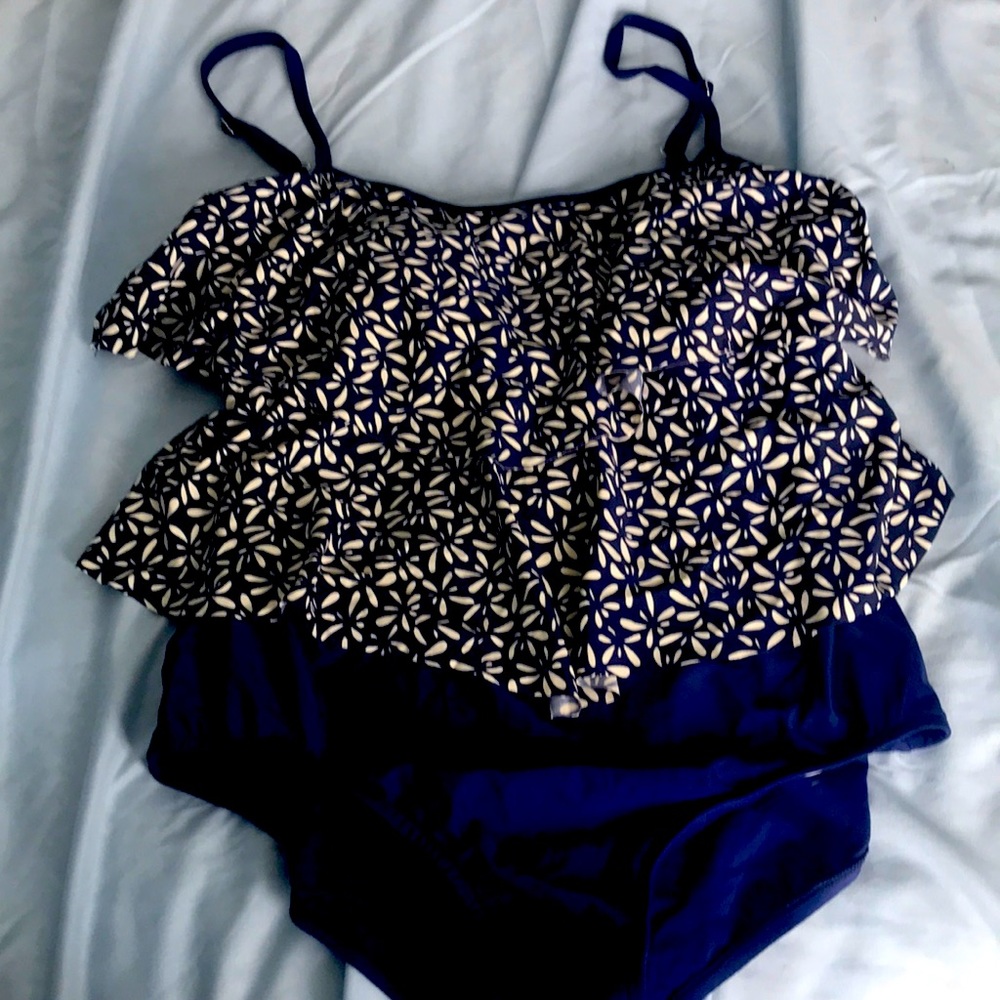 One piece bathing suit, size 16